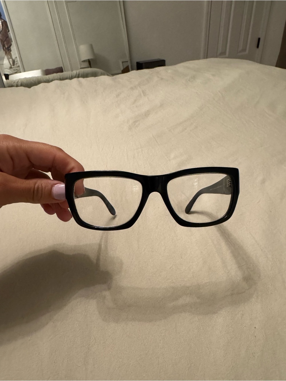 Ray-Ban Black Rectangular Women’s Eyeglass Frames